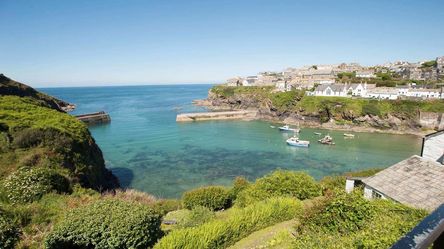 The charming village of Port Isaac, just a short drive away