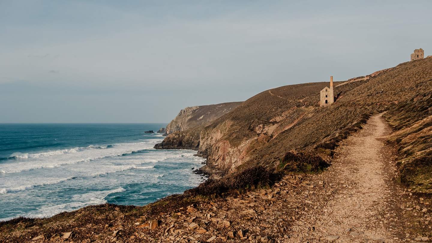 For days exploring visit the hidden coves, engine houses and lovely coastal walks only a short stroll from your retreat