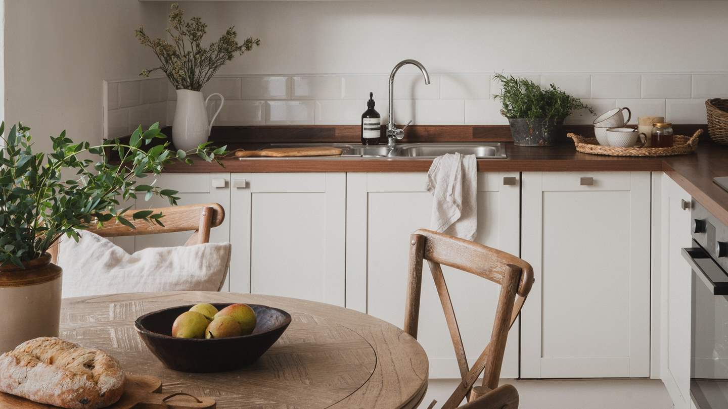 For morning pick-me-ups you'll find a Nespresso coffee machine