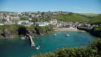 Cliff top walks will give you a breath taking view of Port Isaac, home to Doc Martin and The Fisherman's Friends