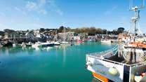 Padstow is a haven for foodies, with eateries aplenty and fabulous shops and beaches too