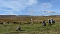 One of Dartmoor's stone circles, a short distance away from The Gallery