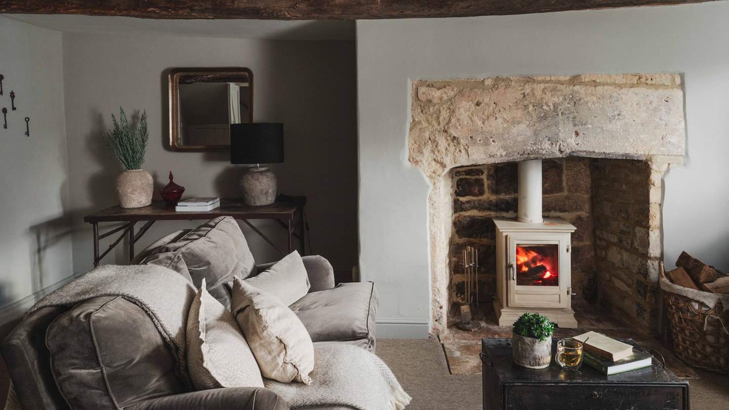 With its lovingly restored beamed ceiling and large feature fireplace, this room still retains all its original charm from when it was built back in the 16th century 