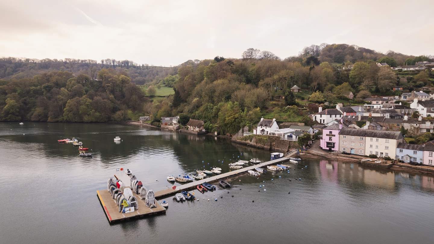 Just a twenty-minute walk is away is Dittisham, a waterside village which has two local pubs to enjoy and a café 