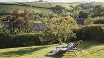 Enjoy one of the best views Devon has to offer with long stretches of green fields and panoramic sky views 