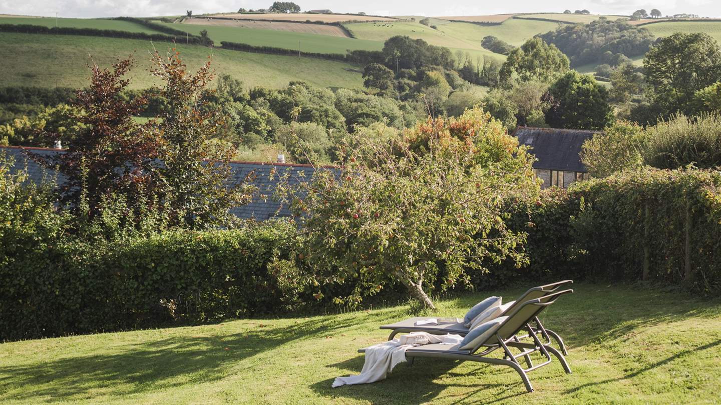 Enjoy one of the best views Devon has to offer with long stretches of green fields and panoramic sky views 