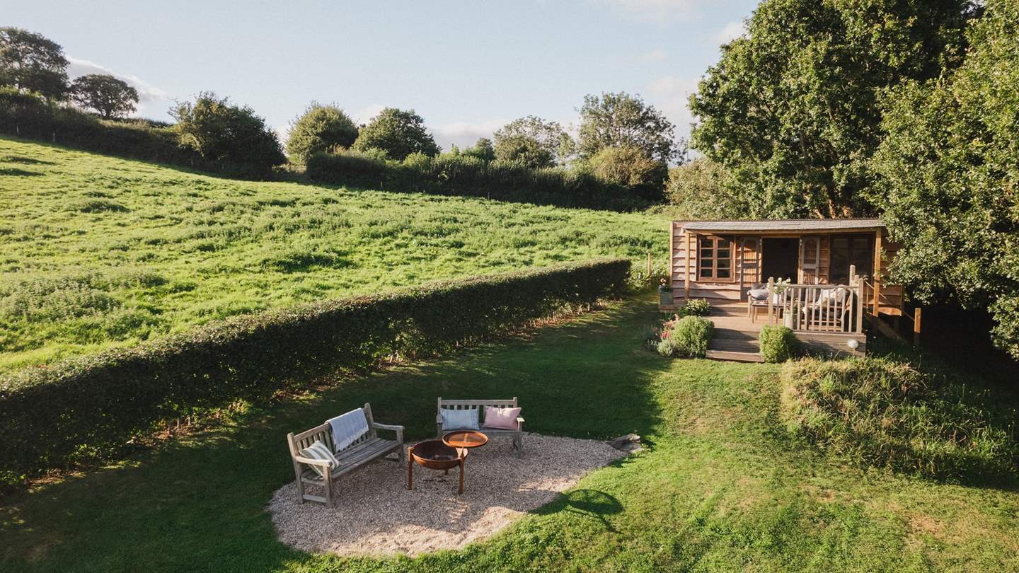 Tucked away at the top of the hill, the garden room resides for moments of serenity

