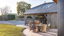 A sunny spot for alfresco dining