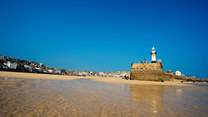St Ives is just a short drive away