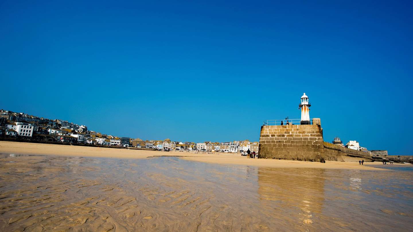 St Ives is just a short drive away