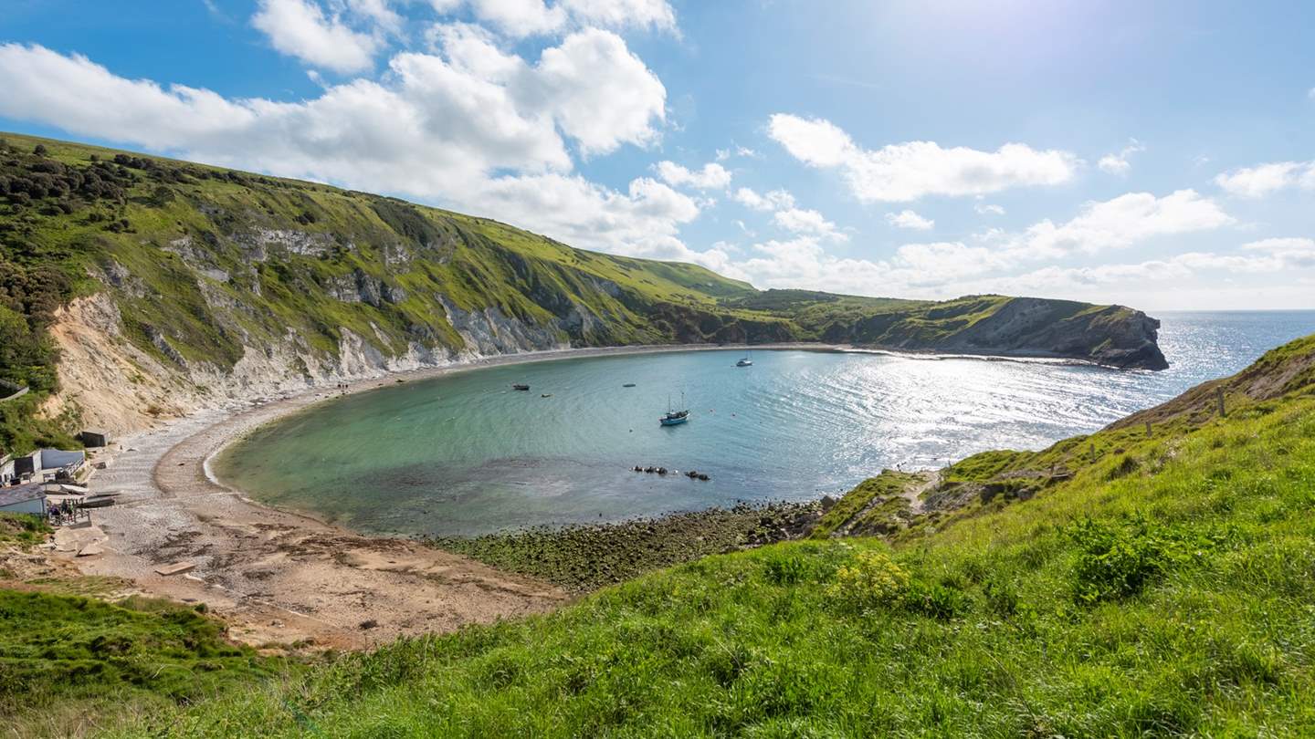 Pretty Lulworth Cove