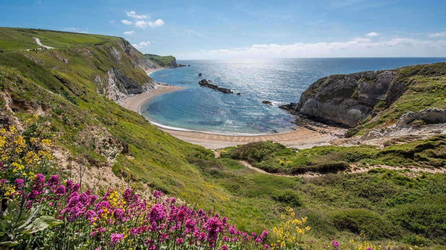 Pretty Man O' Man beach, a short drive away from the retreat