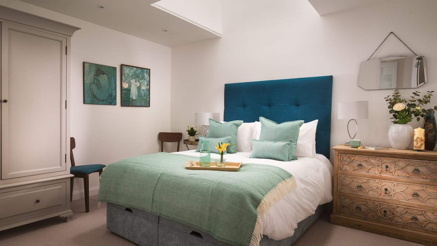 Bedroom four is on the ground floor with a king size bed and use of the Jack and Jill shower room