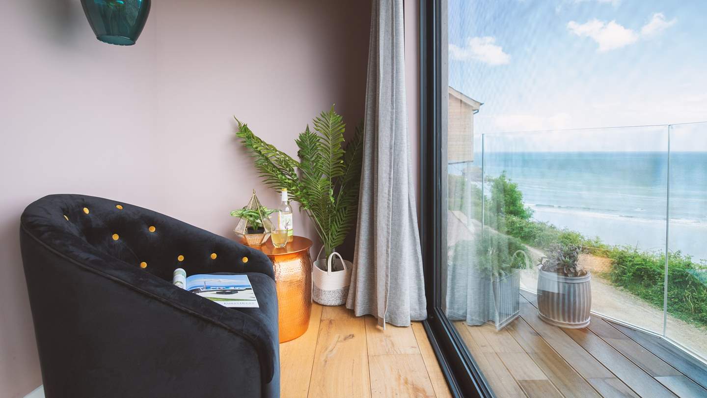 Take a moment with your favourite read and that view, all to yourself