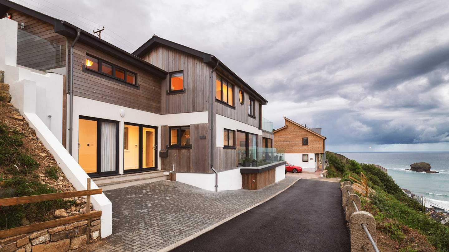 Turn left from the house and walk down to the beach! 