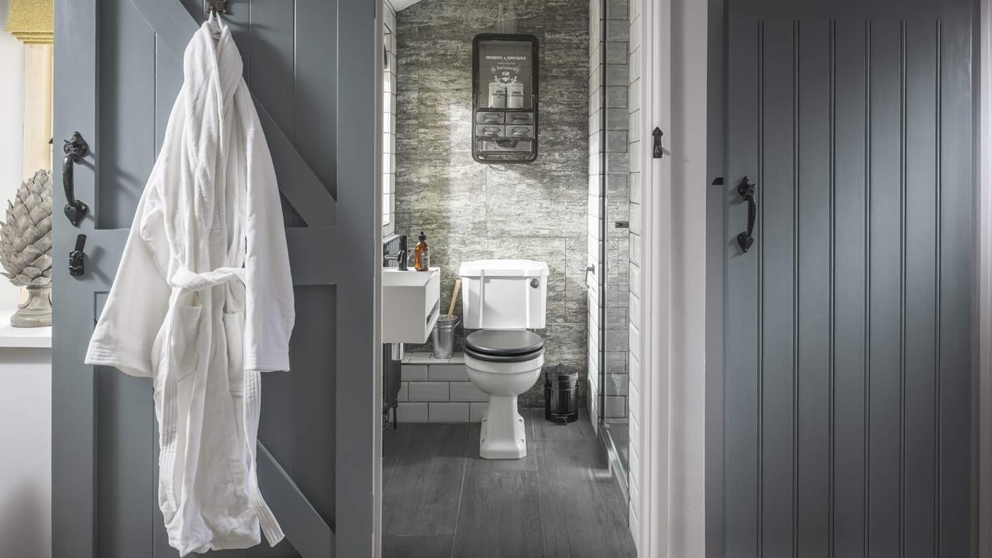 The third bedroom has an en suite shower room