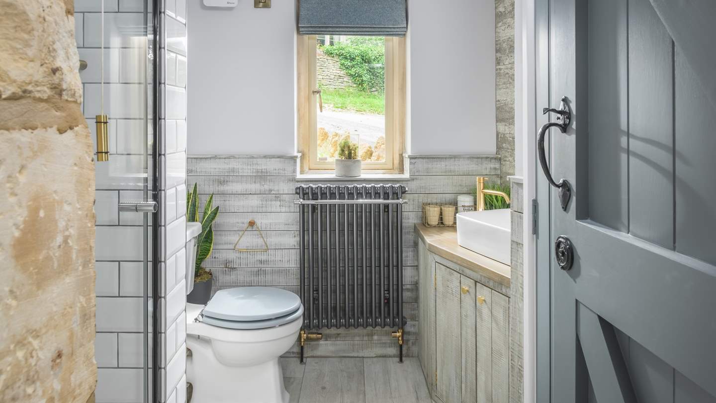 the second bedroom has an en suite shower room