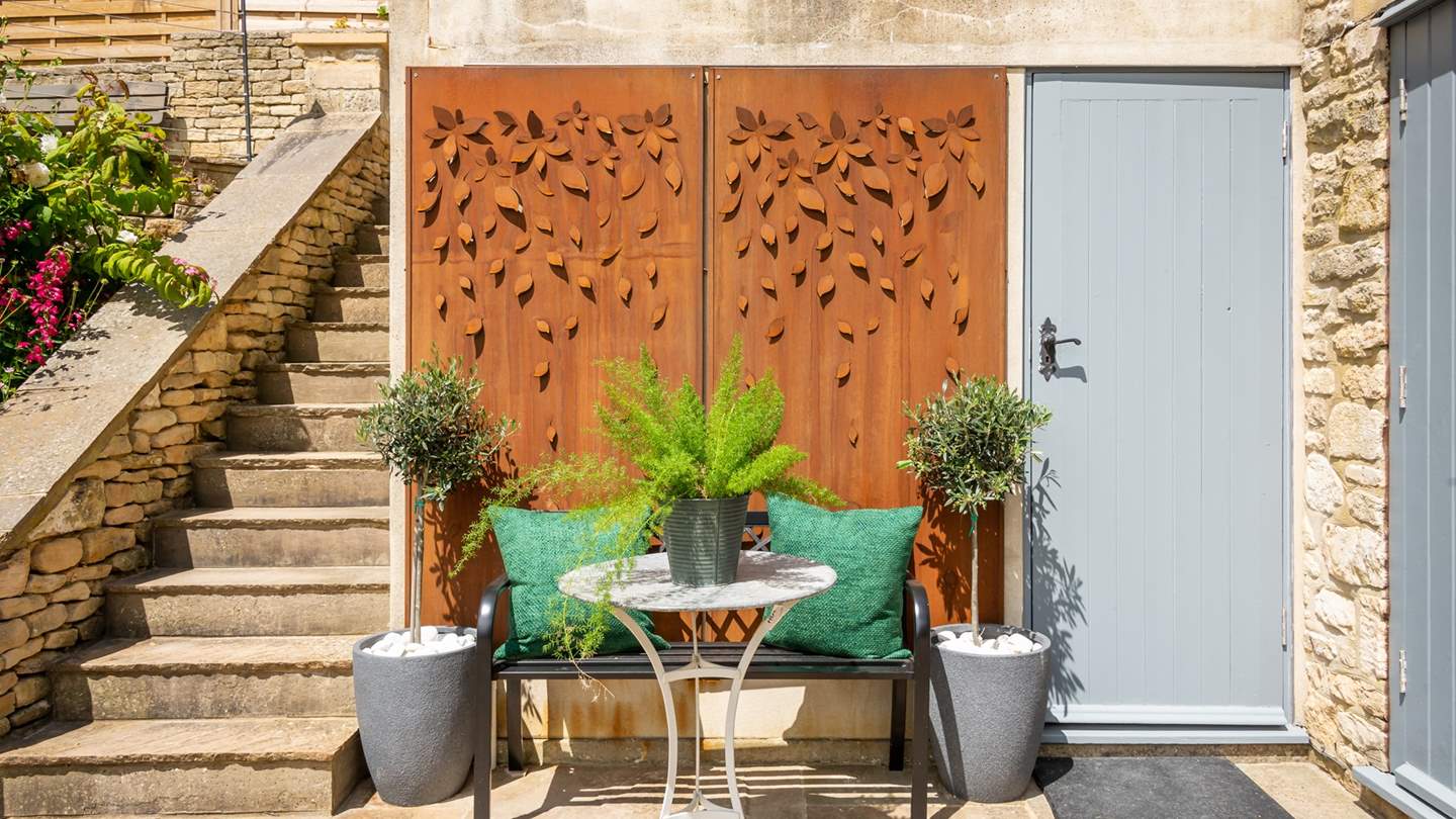 A sunny spot just perfect for morning coffee