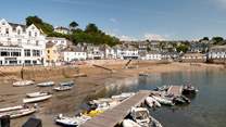 Pretty St Mawes lies on the south Cornish coast, close to the Roseland Peninsula