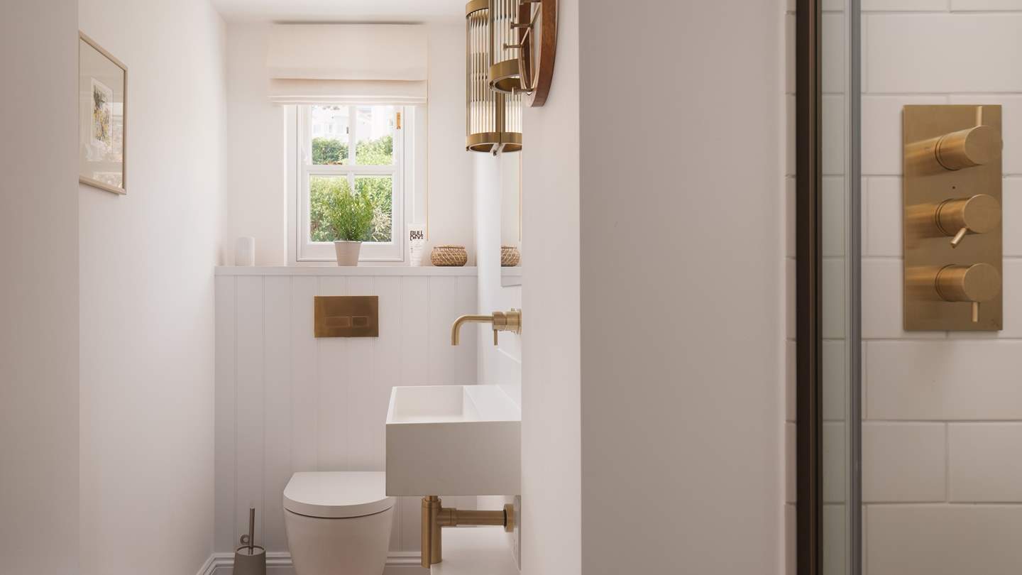 The en suite to the master bedroom