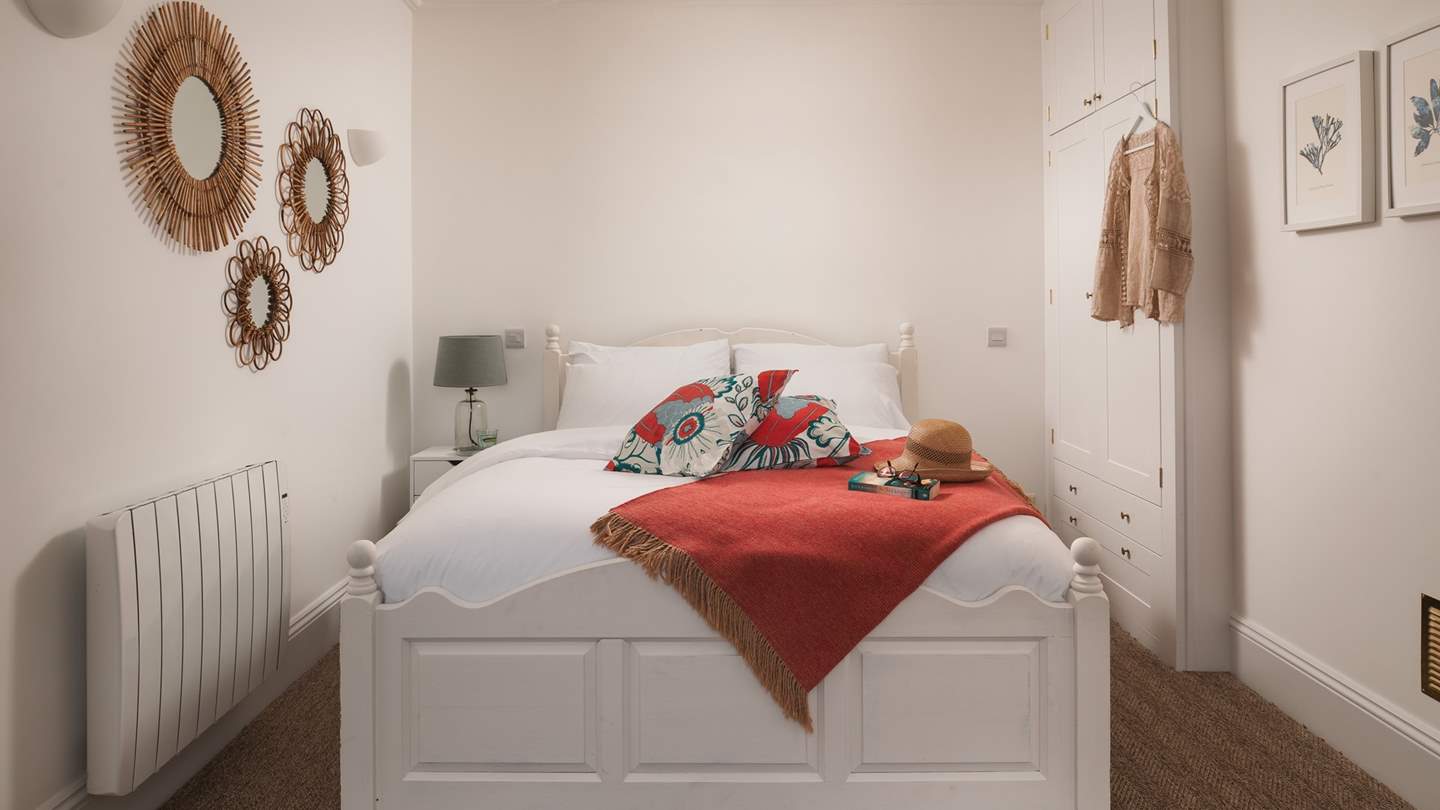 On the ground floor you'll find a king size double room with a garden view