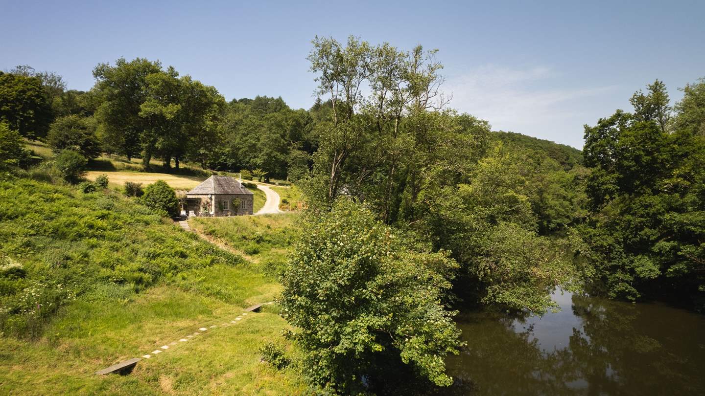 Aurora is nestled deep in the Tamar Valley amongst undulating woodland