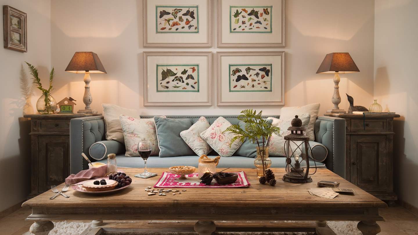 Embrace those days when the sofa calls - after all, that's what holidays are all about; total relaxation