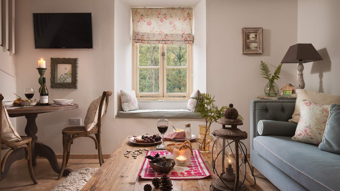 We just love the calming colours and luxurious textures used throughout Demelza