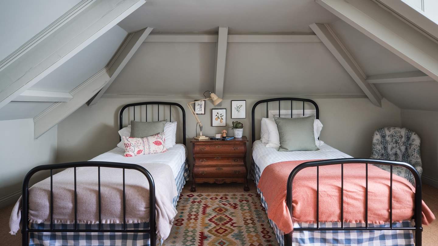 The final bedroom is an adorable space for the little ones