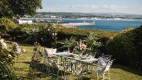 Step outside to uncover enchanting sea views over Mounts Bay and beyond