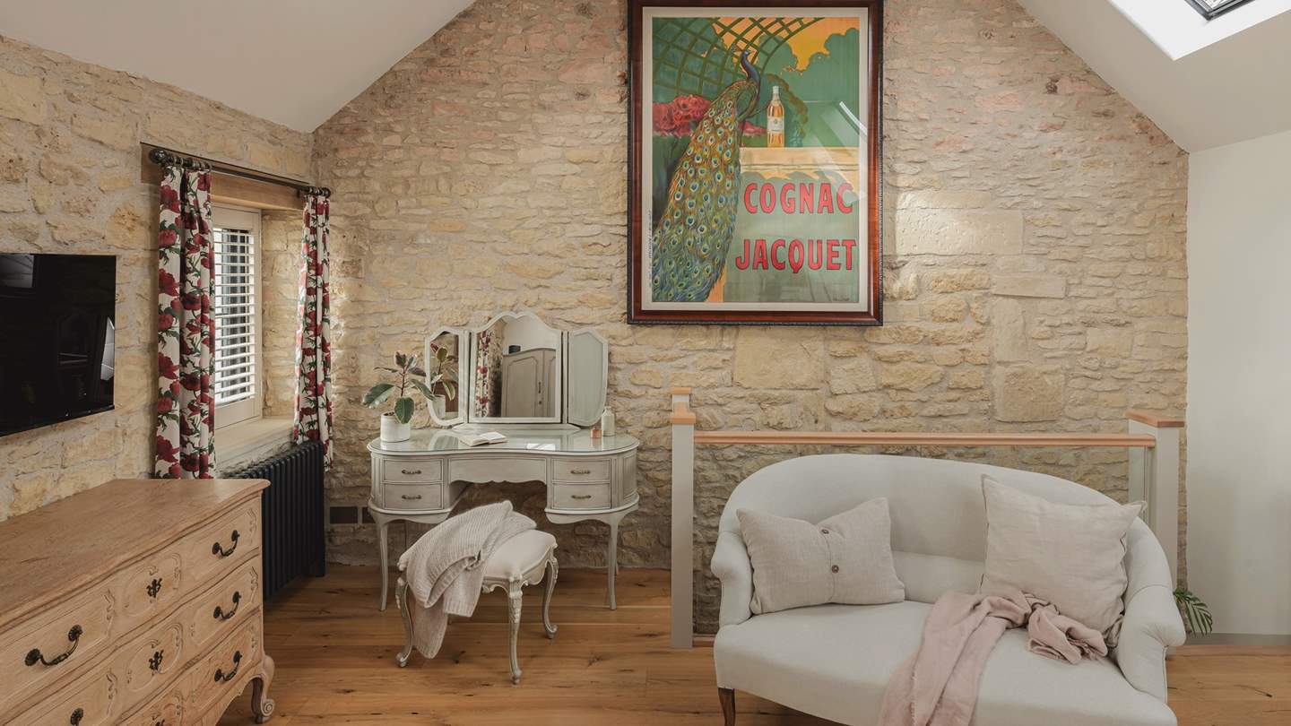 The addition of a love seat is simply charming