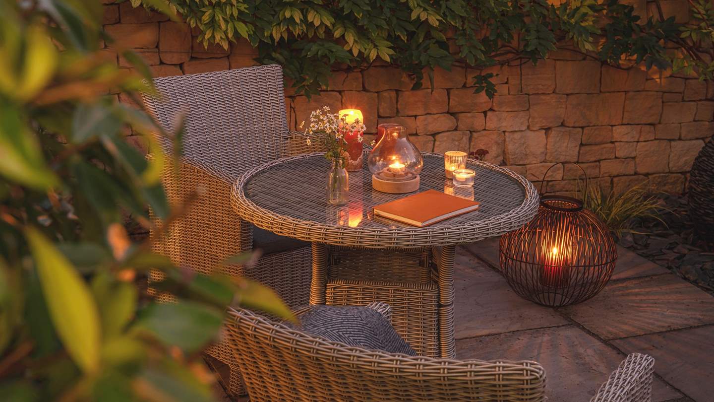 A space to rest and dream as dusk falls...