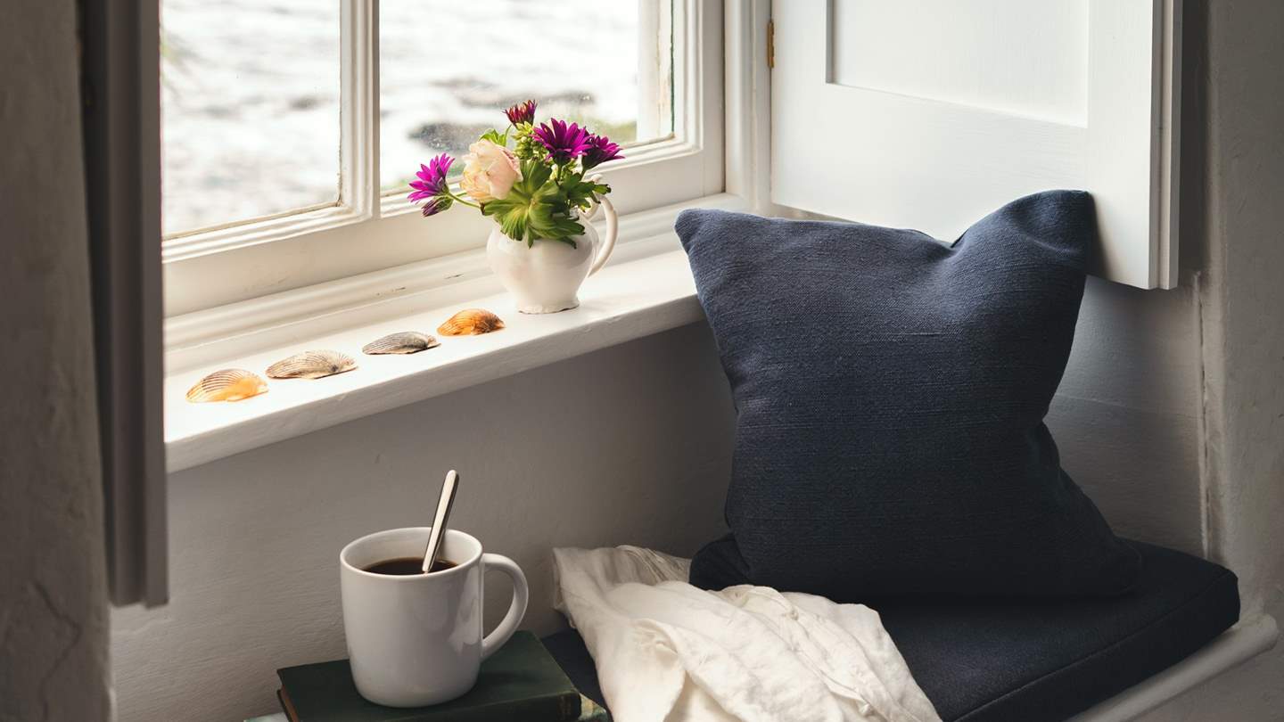 Grab your favourite novel and while away hours in the window seat at Rocksalt