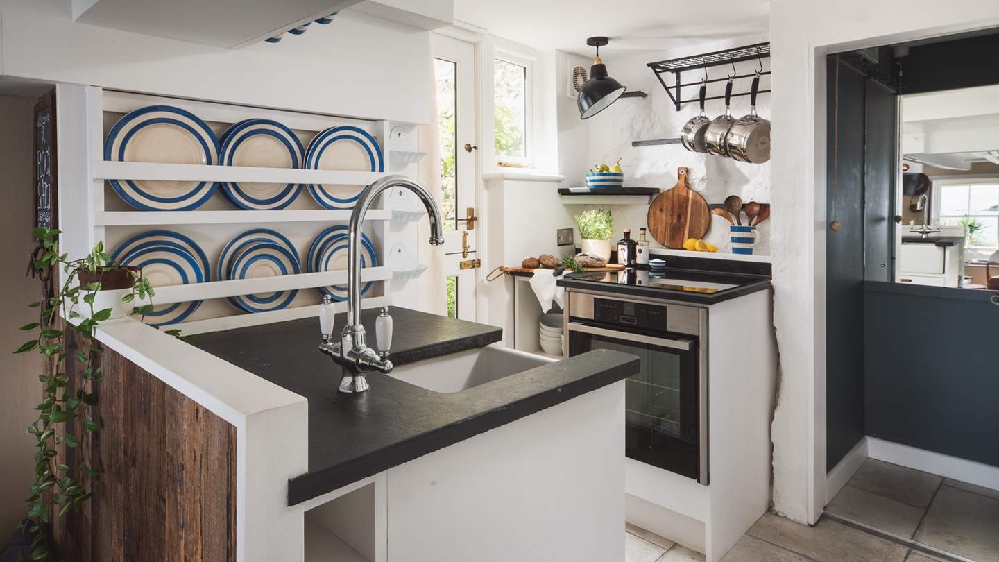 Quaint and quirky, Rocksalt's kitchen has all the amenities you could ever need to rustle up a foodie feast! 