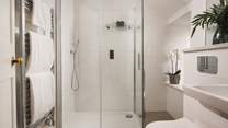 The en suite shower room to bedroom one