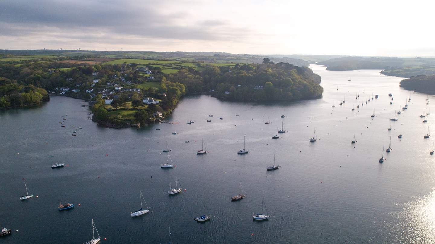 The house is perfectly situated to explore the idyllic Frenchman's Creek and Helford River

