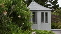 There is a lovely summerhouse tucked away, the perfect place for early evening G&Ts or for those who want to slip away for a little peace and quiet.