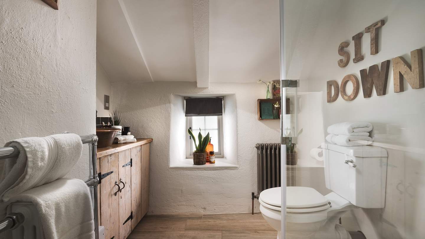 The delightful shower room