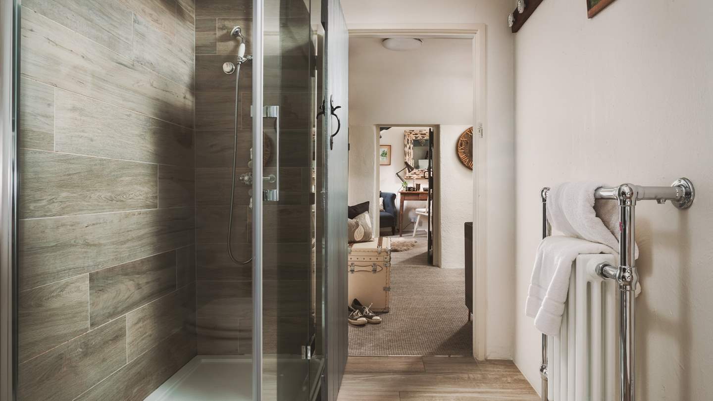 The shower that's big enough for two!