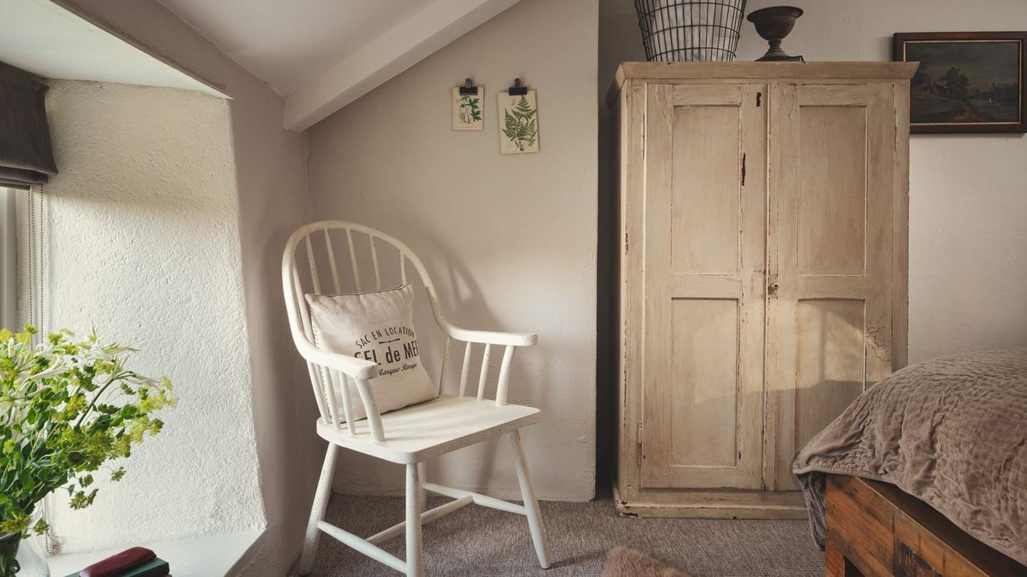 The large wardrobe offers plenty of storage