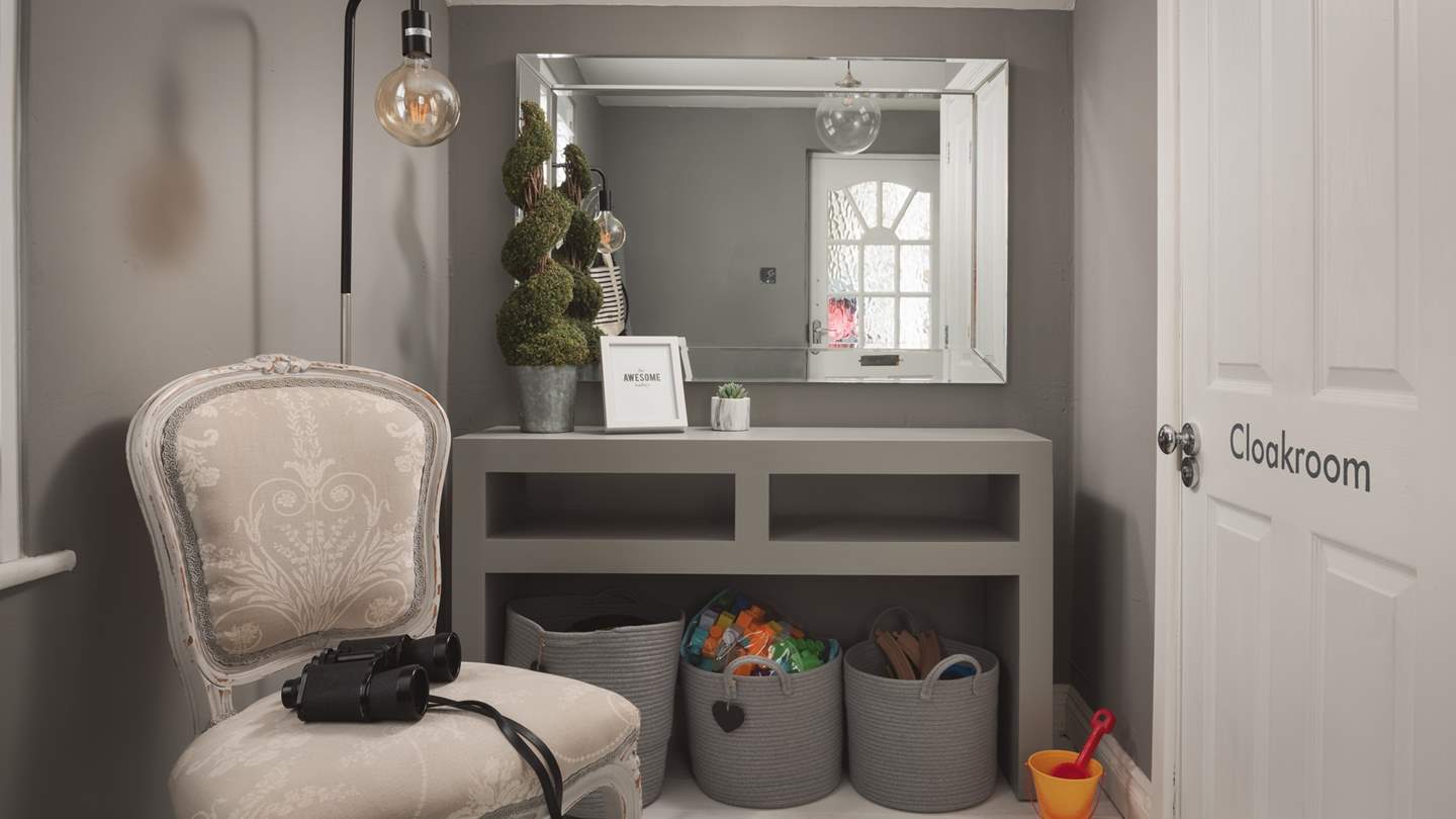 There's plenty of space to store belongings - a must for any family!