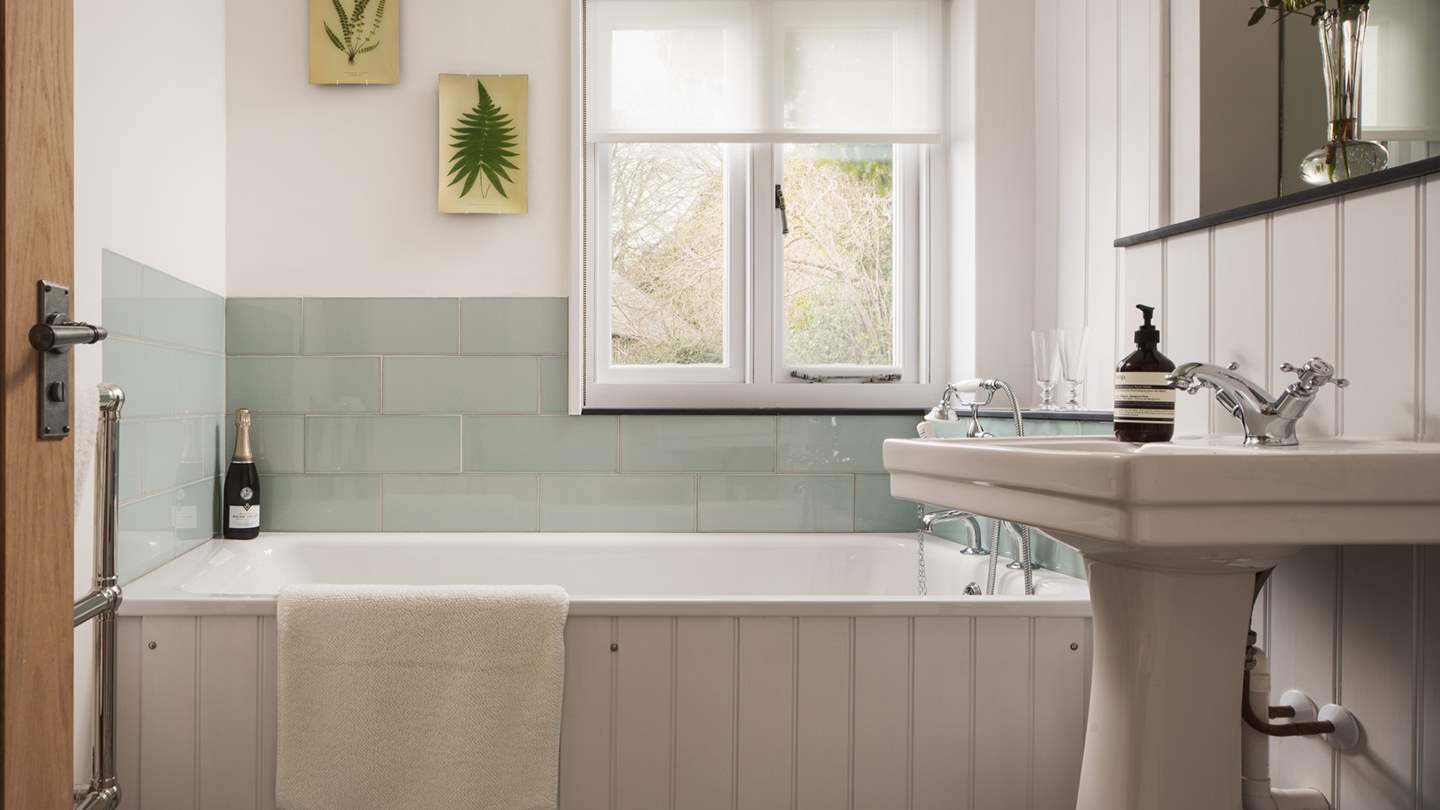 The family bathroom - perfect for deep soaks after a day out exploring