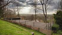 You also have use of the tennis court at the nearby Old Rectory; a short stroll away through a quaint English garden 