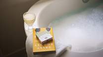 Bathtime - the ideal moment to catch up with that book you've been meaning to read...