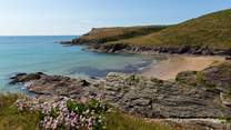 Polzeath beach is a daydream on balmy summer days