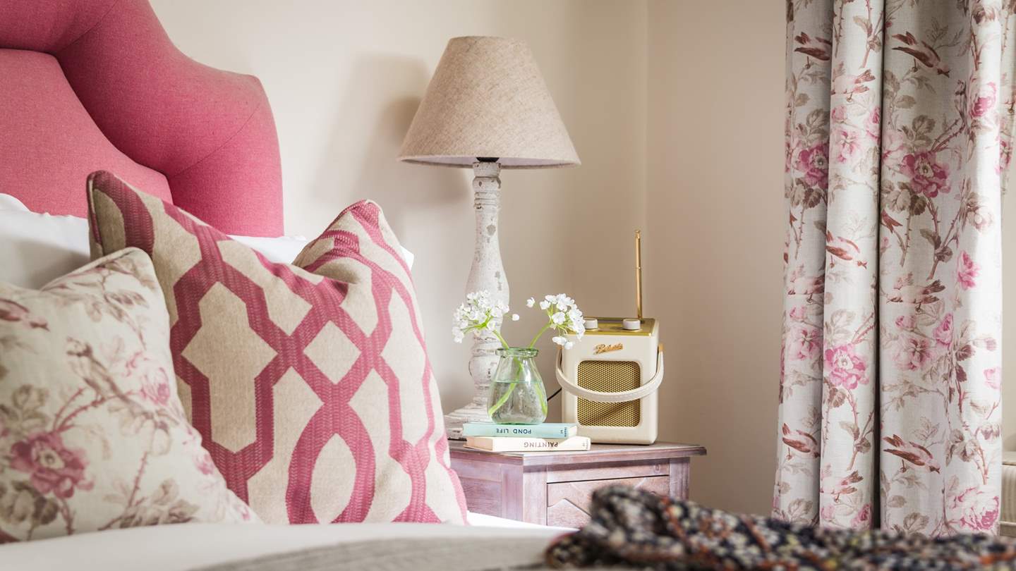 Each bedroom has a television and a Robert's digital radio