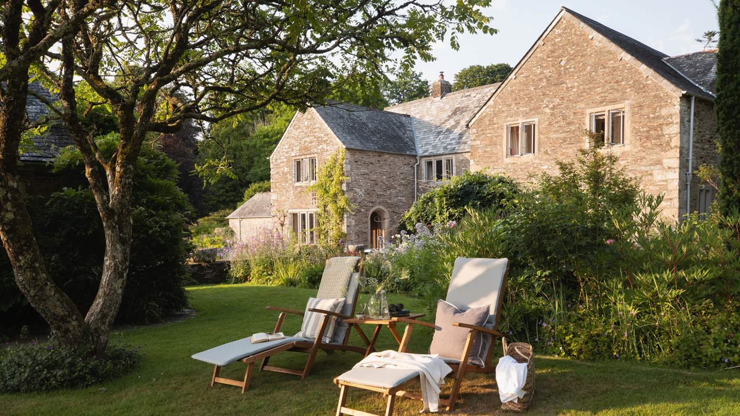 A heavenly spot to sit and soak in the sunshine