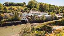 Take a peek at the pretty villages that line the creeks and estuaries around Helford River