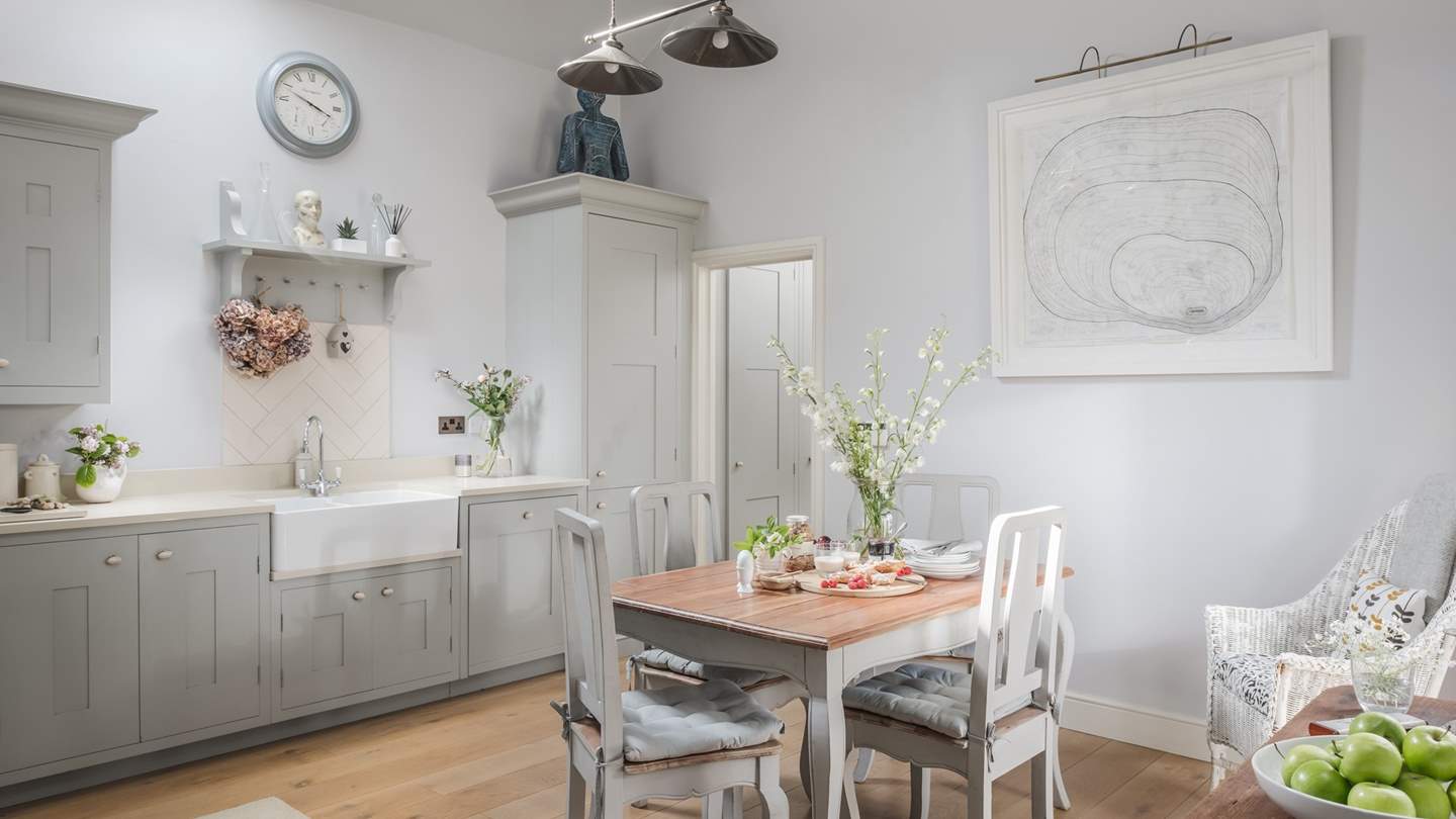 With underfloor heating should you need it, you'll be super-snug