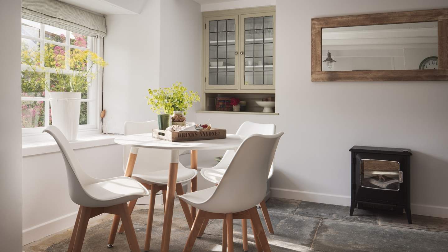 On warmer days, open the window to let the sea breeze float through